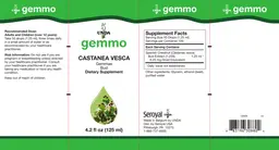 Label for Castanea Vesca