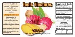 Label for Ginger