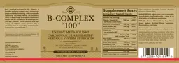 Label for B-Complex "100"