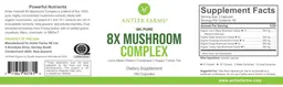 Label for 8X Mushroom Complex