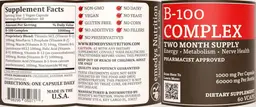 Label for B-100 Complex 1000 mg