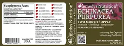 Label for Echinacea Purpurea 1000 mg