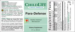 Label for Para-Defense
