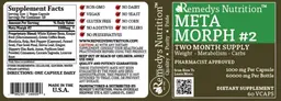 Label for Meta Morph #2 1000 mg