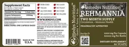 Label for Rehmannia 1000 mg