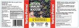 Label for Detox & Immunity Booster