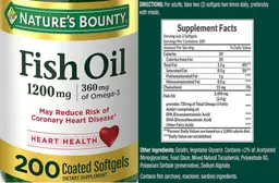 Label for Fish Oil