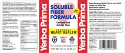 Soluble Fiber Formula