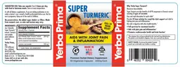 Label for Super Turmeric