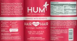Label for Hair Sweet Hair Berry