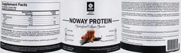 Label for Noway Protein Vanilla Caramel