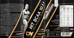 Label for Hit BCAA 10:1:1 Pineapple