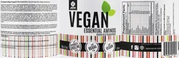 Label for Vegan Essential Aminos Cola