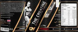 Label for The Creatine Strawberry