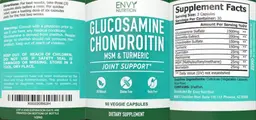 Label for Glucosamine Chondroitin