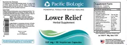 Label for Lower Relief