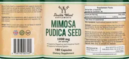 Label for Mimosa Pudica Seed 1000 mg
