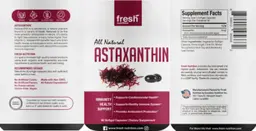 Label for Astaxanthin