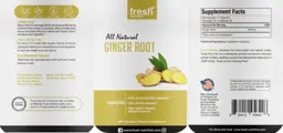 Label for Ginger Root