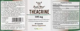 Label for Theacrine 100 mg
