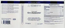 Label for Vitaline Ox-Absorb