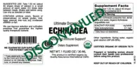 Label for Echinacea