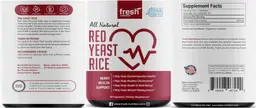 Label for Red Yeast Rice