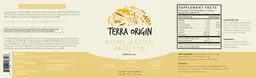 Label for Bone Broth Protein Vanilla