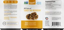 Label for Turkey Tail Mushroom