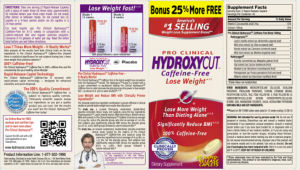 Pro Clinical Hydroxycut Caffeine-Free Rapid-Release Caplets