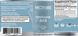 Label for Immune BAB