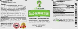 Label for Quad-Magnesium