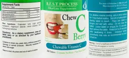 Label for Chew C Berry