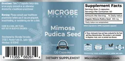 Label for Mimosa Pudica Seed