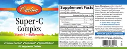 Label for Super-C Complex