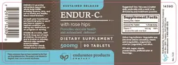 Label for Endur-C 500 mg
