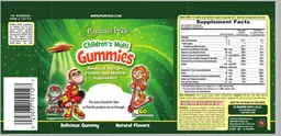 Label for Children's Multi Gummies