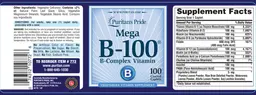Label for Mega B-100
