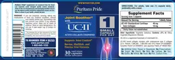 Label for Joint Soother with UC-ll
