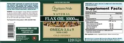 Natural Flax Oil 1000 mg