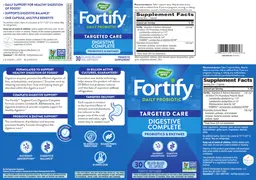 Label for Fortify Digestive Complete