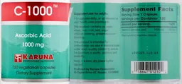 Label for C-1000