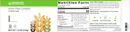 Label for Active Fiber Complex Unflavored