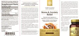 Label for Stress & Anxiety Relief