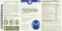 Label for Thyroid Support