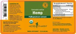 Label for Hemp