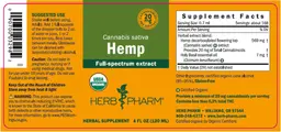 Label for Hemp