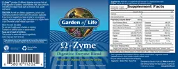 Label for Omega-Zyme