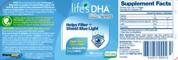 Label for Life's DHA Kids & Teens