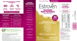 Label for Complete Multi-Symptom Menopause Relief